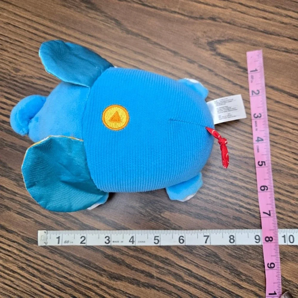 Infantino Musical Mover&Shaker Teal Elephant Baby‎ Sensory Multi-Texture Plush